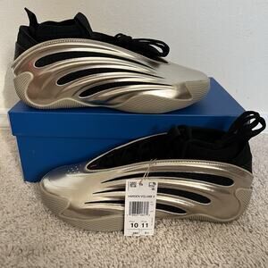 adidas Harden Vol. 9 Cyber Metallic JR2506 Men's Basketball Shoe Men Size 10 NWT